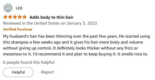 My Hair Gains Volume With This Shampoo