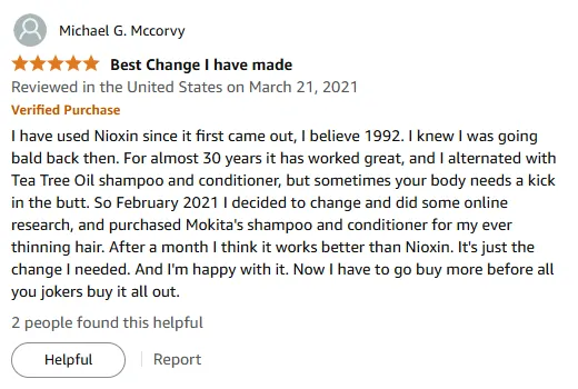 My Experience with Mokita Shampoo