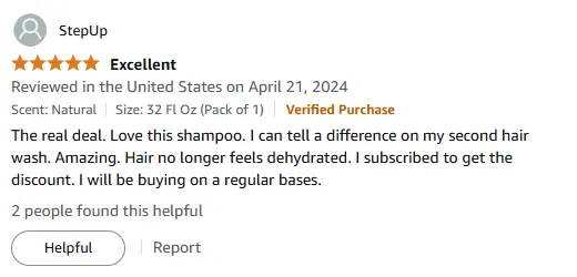 My Experience with This Shampoo