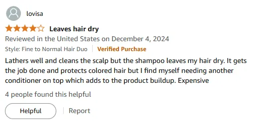 My Shampoo Review: Lathers Well but Dries Hair