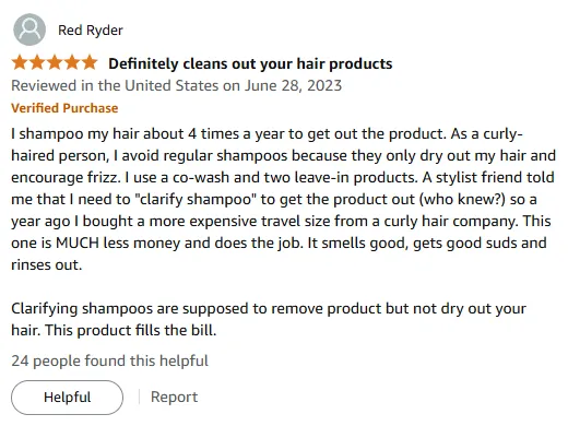 My Clarifying Shampoo Experience