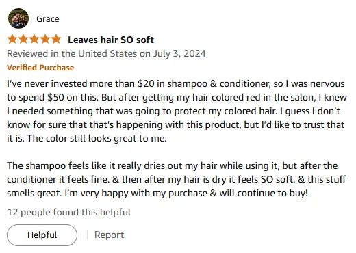 My Red Hair Shampoo Experience