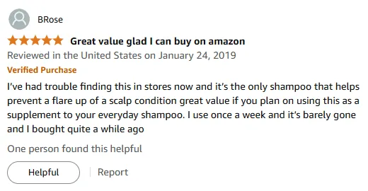 My Shampoo for Scalp Flare Up Relief