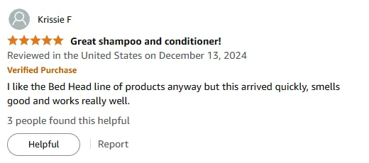 My Experience with Bed Head Shampoo