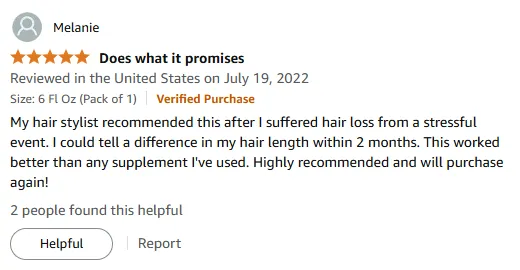 My Hair Loss Shampoo Experience