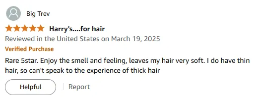 My 5 Star Shampoo Experience