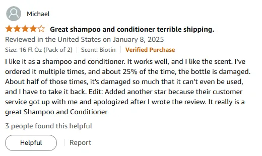 My Favorite Shampoo and Conditioner with Great Scent