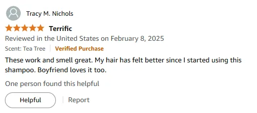 My Hair Feels Better with This Shampoo