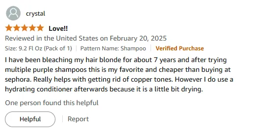 My Favorite Purple Shampoo for Blonde Hair