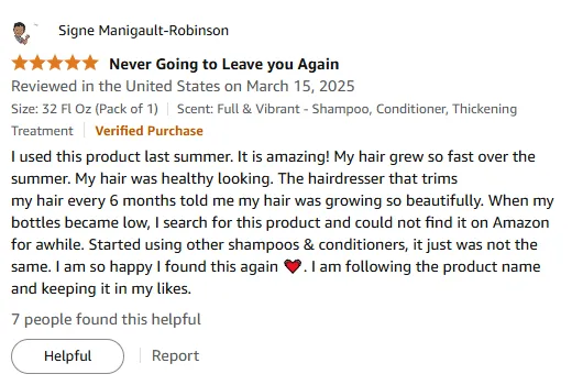 My Shampoo Experience for Fast Hair Growth