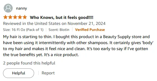 My Hair Feels Cleaner and Fuller with This Shampoo