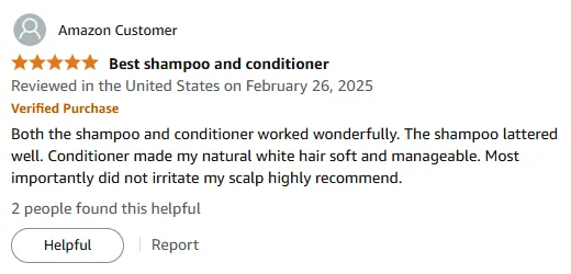 My Shampoo and Conditioner Experience