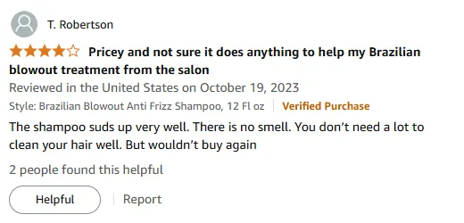 My Shampoo Experience: Suds Well, No Smell