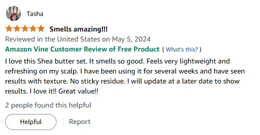 My Shea Butter Shampoo Experience