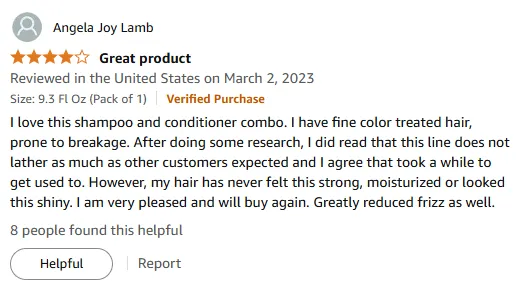 I Love This Shampoo for Stronger, Shinier Hair