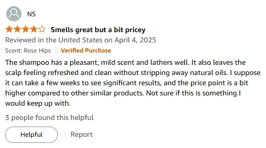My Experience with This Shampoo