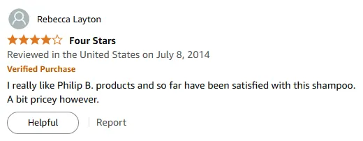 Philip B Shampoo Review and Experience