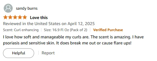 My Gentle Shampoo Soothes Psoriasis While Softening Curls