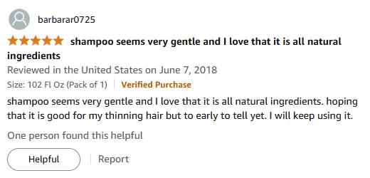 My Natural Gentle Shampoo Journey for Thinning Hair Care