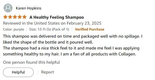 I Love This Thick Collagen Shampoo For Healthier Thicker Hair