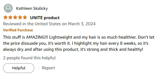 I Love This Lightweight Repair Shampoo For Dry Highlights