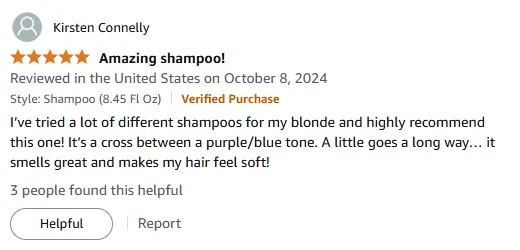 My Go-To Purple Toned Shampoo for Soft Blonde Hair Care