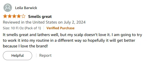 I Trust This Premium Scented Shampoo Daily