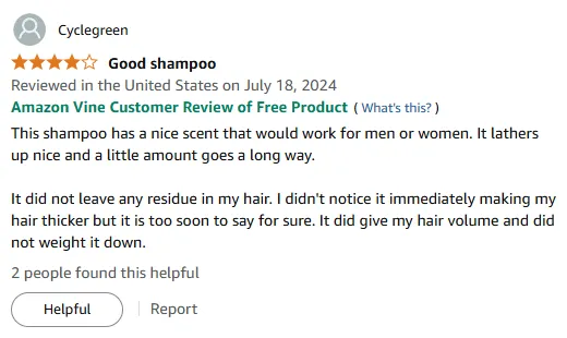 My Residue-Free Volumizing Shampoo Delivers Instant Lift And Clean Scent