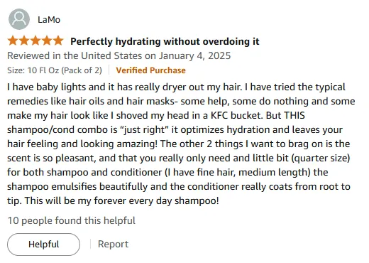 I Restore My Dry Color-Treated Hair With Perfect Hydration