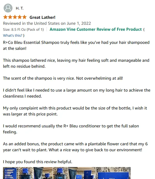 I Swear By This Gentle Blue Shampoo For Salon-Silky Hair
