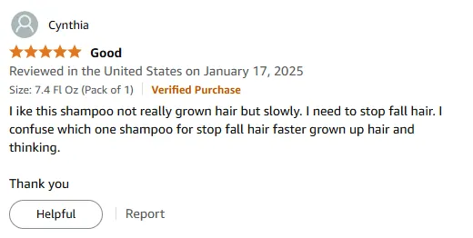 My Honest Review on Shampoo for Hair Fall and Growth