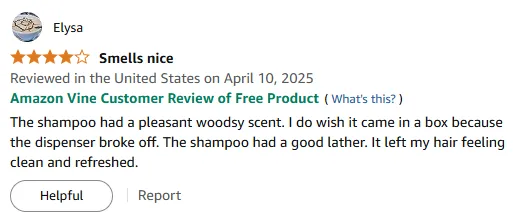 My Mission Cleanse Shampoo Review: Woodsy Scent & Good Lather