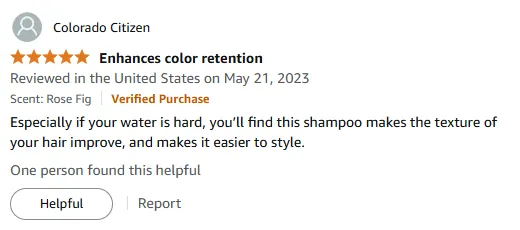 I Found This Shampoo Amazing for Hard Water Hair