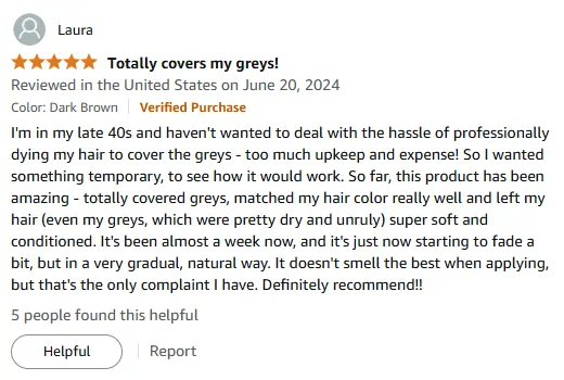 My Amazing Grey Coverage Shampoo