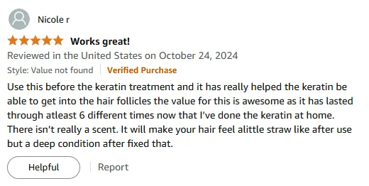 My GK HAIR Shampoo: Best for Keratin Treatments