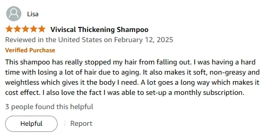 I Stopped Hair Loss With This Shampoo