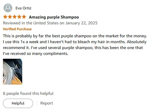 Best Value Purple Shampoo I've Ever Used