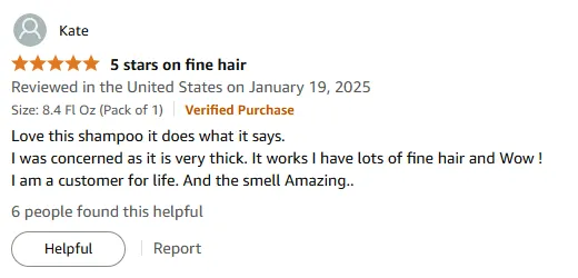 I Love This Shampoo for Fine Hair