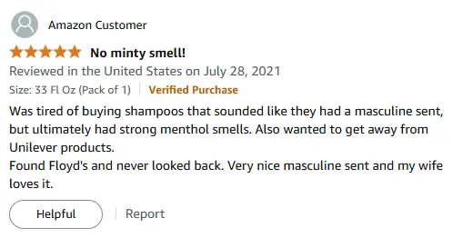 My Floyd's 99 Shampoo Review: Best Men's Scent