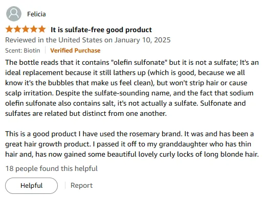 My Sulfate-Free Rosemary Shampoo Review for Growth