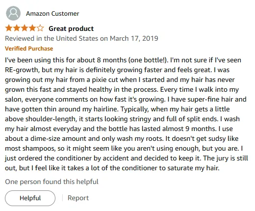 My Hair Grew Faster and Healthier with Artnaturals