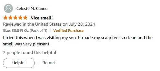 My Clean Scalp Shampoo with Pleasant Scent