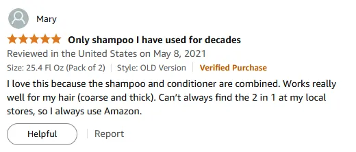 My Best 2-in-1 Shampoo for Thick Hair