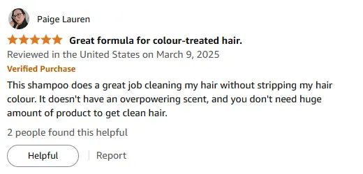 Nexxus Shampoo: Cleans Without Stripping My Color