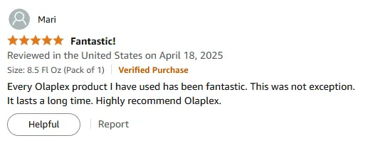 My Olaplex Shampoo: Lasts Long & Repairs Hair