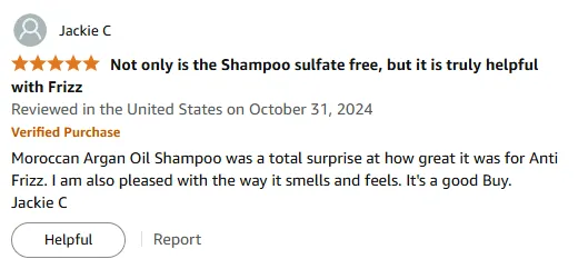 My Surprising Anti-Frizz Moroccan Argan Shampoo Review
