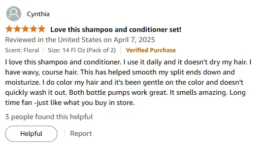 My Go-To Repairing Shampoo for Silky Hair