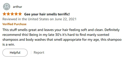 I Found the Best Manly Scented Shampoo for Soft Hair