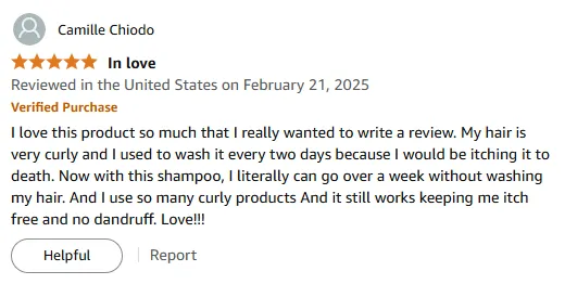 My Itch-Free Curly Hair Secret: As I Am Shampoo