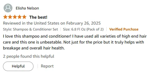 My Unbeatable Shampoo For Breakage & Hair Health